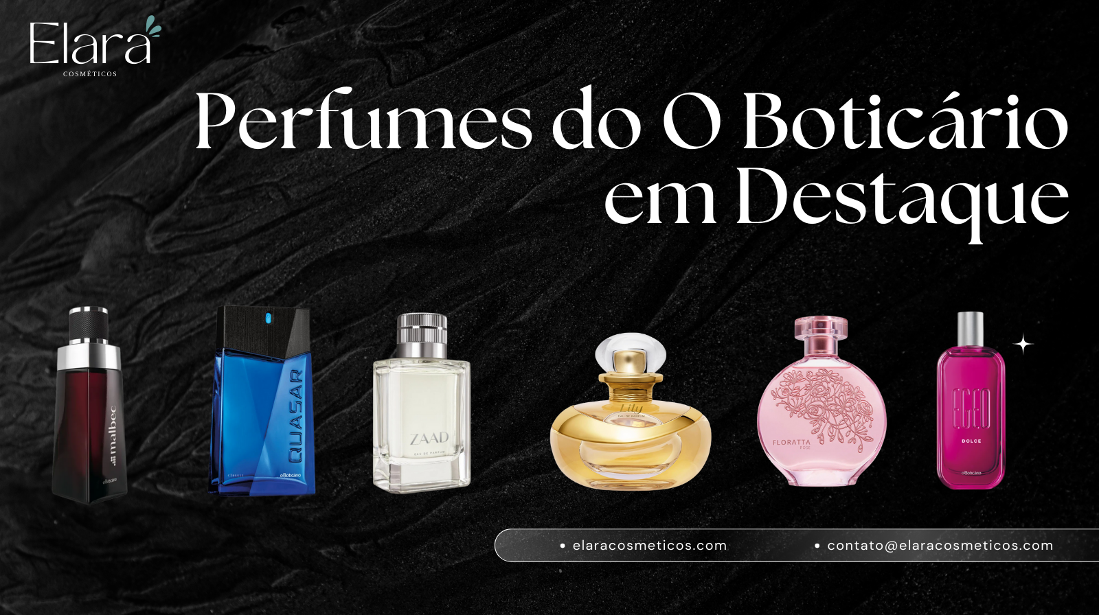 Perfumes do O Boticário em Destaque